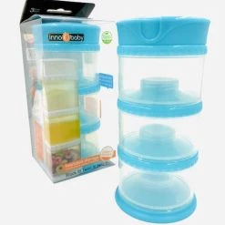 Innobaby Stack N Seal Twistable 3 Tier Blue