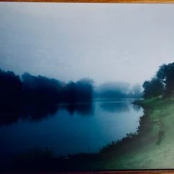 Findlay Art League (James Pilbeam) James Pilbeam: "Fog On The Old Reservoir" Photograph Art & Artists