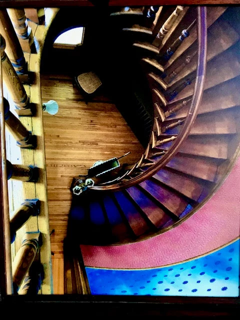 Findlay Art League (James Pilbeam) Art & Artists James Pilbeam: "Hull House Stairs" Photograph 1 Findlay Art League (James Pilbeam) Art & Artists James Pilbeam: "Hull House Stairs" Photograph