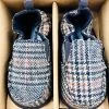 Me In Mind "Cruiser" Slip-On Brown Plaid Baby Shoes