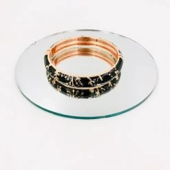 Objects Of Desire Artful Living Clothing & Accessories Enameled Floral Bracelets