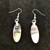 Clothing & Accessories Dean Robertson: Small Buckeye Wood With Resin Earrings