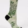 Clothing & Accessories BlueQ Women's Crew Socks: I Fucking Love It Out Here