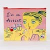 BlueQ "I'm An Artist" Zipper Pouch
