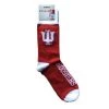 Funatic Clothing & Accessories Collegiate Socks: Indiana University Hoosiers