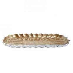 Household Julia Knight Peony 14" Rectangular Tray In Toffee