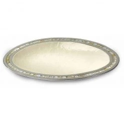 Julia Knight J Knight 18" Classic Oval Platter In Snow