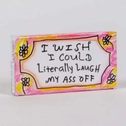 Household BlueQ Gum: "I Wish I Could Literally Laugh My Ass Off"