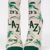 Clothing & Accessories BlueQ Women's Ankle Socks: It's Lazy Time