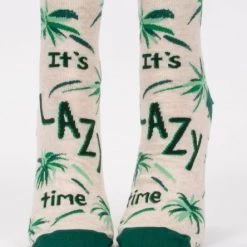 Clothing & Accessories BlueQ Women's Ankle Socks: It's Lazy Time