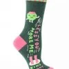 BlueQ Women's Crew Socks: Less You, More Me