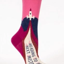 Clothing & Accessories BlueQ Women's Crew Socks: Heading To My Next Mistake