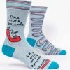 BlueQ Men's Crew Socks: One More Episode