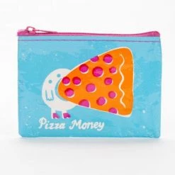 Just For Laughs BlueQ Pizza Money Coin Purse