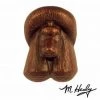 Household Michael Healy Door Knocker: Oiled Bronze Cast Aluminum Dog Knocker (Poodle)