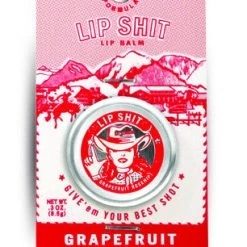 Just For Laughs BlueQ Lip Shit Lip Balm (Grapefruit & Rosehip)