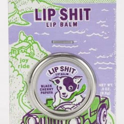 Just For Laughs BlueQ Lip Shit Lip Balm (Black Cherry & Papaya)