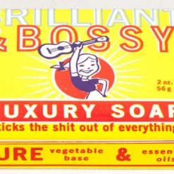 Just For Laughs BlueQ Luxury Bar Soap: Brilliant & Bossy