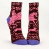Clothing & Accessories BlueQ Women's Ankle Socks: Runnin' The World And Stuff