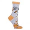 BlueQ Women's Crew Socks "You're Beautiful, Don't Change" Clothing & Accessories