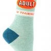 Clothing & Accessories BlueQ Women's Crew Socks "Adult In Training"