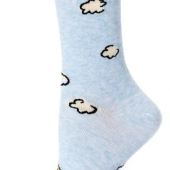BlueQ Women's Crew Socks "Up Yours" Clothing & Accessories