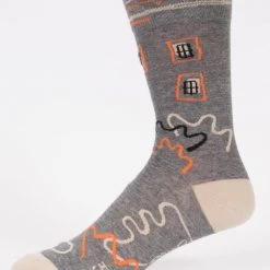 Clothing & Accessories BlueQ Men's Crew Socks: Here Comes Cool Dad