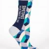 BlueQ Women's Crew Socks: Sometimes Salad Makes Me Sad Clothing & Accessories