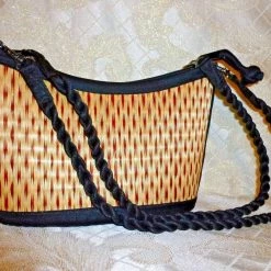 Baskets Of Cambodia Saraye Tatami Style Kim Ang Purse