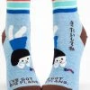 BlueQ Women's Ankle Socks "I've Got Big Plans" Clothing & Accessories