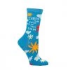 Clothing & Accessories BlueQ Women's Crew Socks "Carpe The Fuck Out Of This Diem"