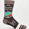Clothing & Accessories BlueQ Men's Crew Socks: Sunday Socks