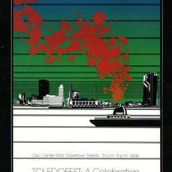 Objects Of Desire Artful Living TOLEDOFEST 1980 Large Limited-edition Original Poster Art & Artists