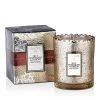 Voluspa "Gilt" Embossed Glass Scented Candle W/Gift Box Household