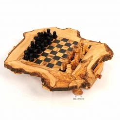 Objects Of Desire Artful Living "Living Edge" Chess Set With Storage Drawers Household