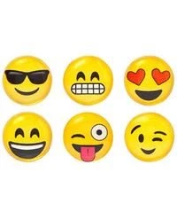 Just For Laughs IDecoz Emoji Home Button Sticker Pack