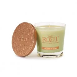 Root Candle Co. Root Tea Leaf & Honey Scented Small Candle Household