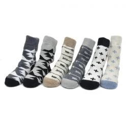 Clothing & Accessories Me In Mind Organic "Santa Fe" Socks (12-24)