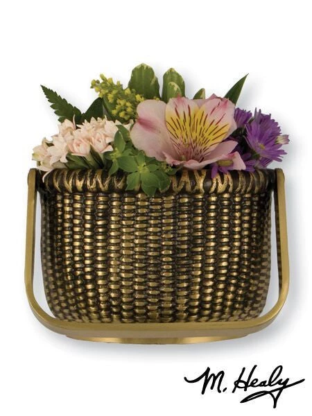 Michael Healy Door Knocker: Flower Basket Household 1 Michael Healy Door Knocker: Flower Basket Household