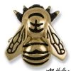 Michael Healy Door Knocker: Brass Bumblebee
