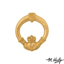 Michael Healy Door Knocker: Traditional Claddagh Household