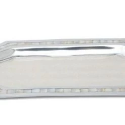 Julia Knight Classic 20" Octagonal Tray In Snow
