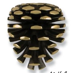 Household Michael Healy Door Knocker: Pinecone