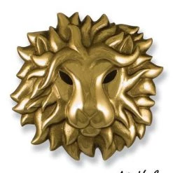 Michael Healy Door Knocker: Lion Head