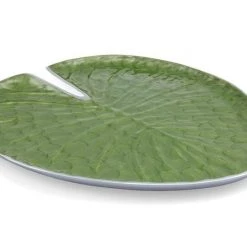Household Julia Knight 10" Lily Pad Platter In Mohito