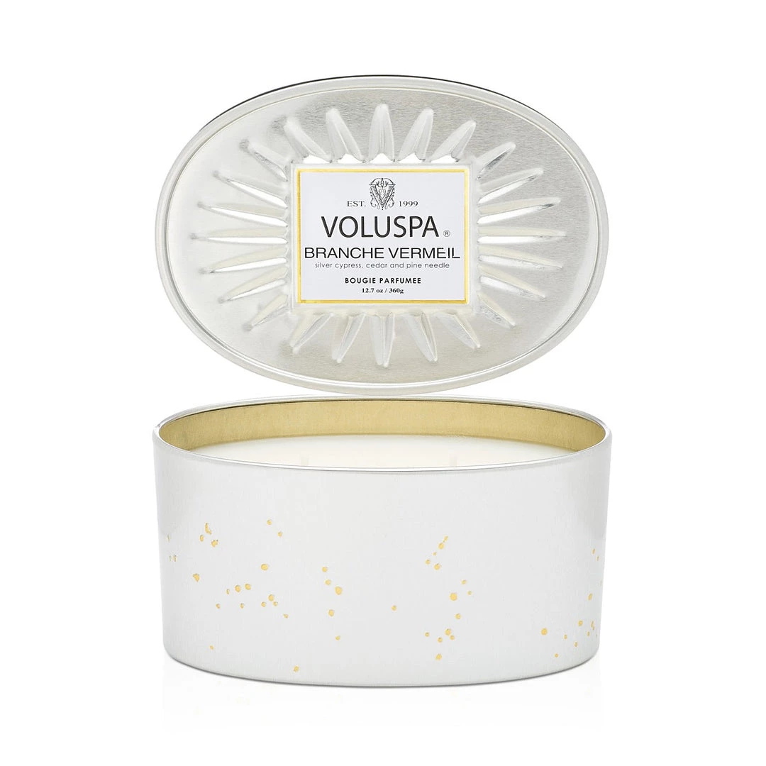 Voluspa Boxed Branche Vermeil Scented Candle W/Lid Household 2 Voluspa Boxed Branche Vermeil Scented Candle W/Lid Household