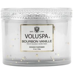 Voluspa Boxed Bourbon Vanille Scented Candle W/Lid Household
